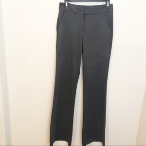 Level 99 wide‎ leg faux suede pants